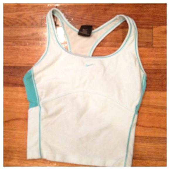 Nike blue sports top