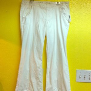 Flare leg sailor pants