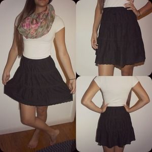 Black high waisted skirt - forever21