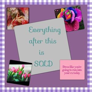 ✨Everything after this is SOLD✨