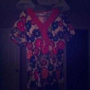 Bundle!!! 4uniform tops & white shirt