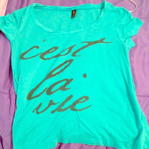 Light blue comfy top