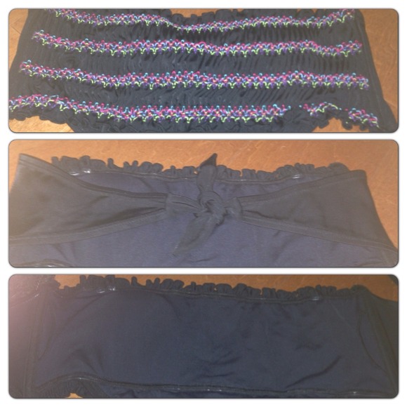 ๐ซSOLD๐ซBlack Smocked MonokiniโญREDUCED PRICE - Picture 4 of 4