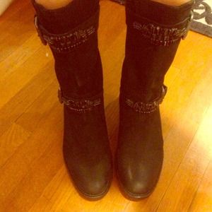 Vera Wang Lavender Jewel Boots size 11