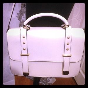 Forever 21 white crossbody/ shoulder bag