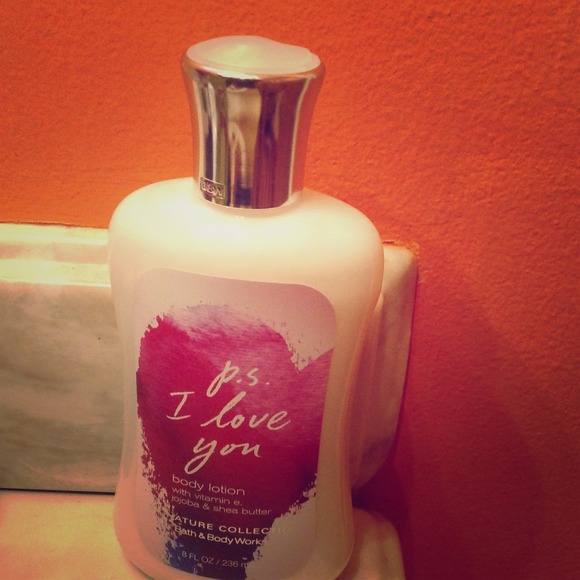 Ps. I love you lotion! New!