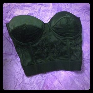 Trade!!Black corset crop top