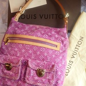 Authentic Louis Vuitton Denim Baggy GM