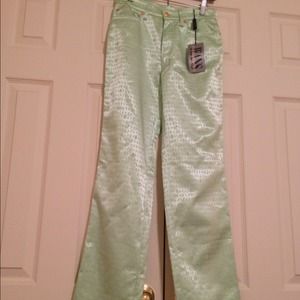 Rocobarocco lemon green pant