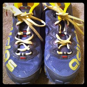 New Adidas running shoes.  Great look and support!