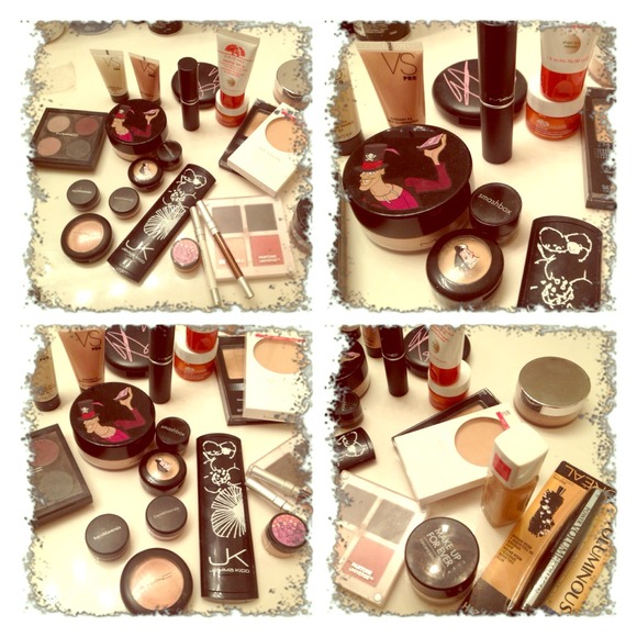 Visit my closet! bare minerals, Smashbox, MAC,MUFE