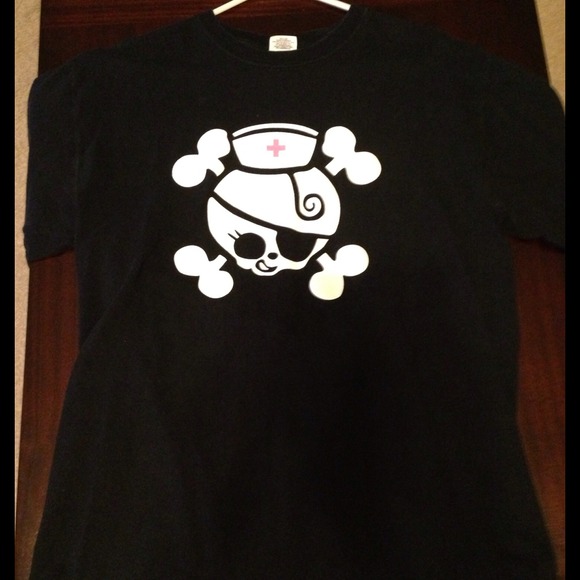 🚫SOLD🚫 with summerday. Nurse T-shirt