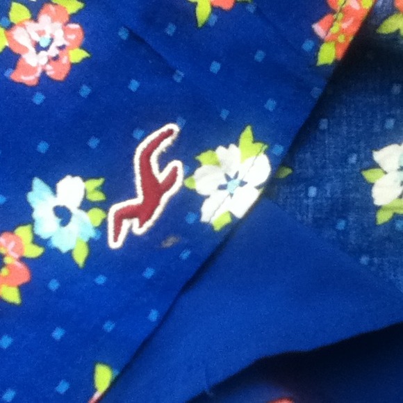 🌀 BUNDLE TO SAVE🌀 Blue floral hollister skirt