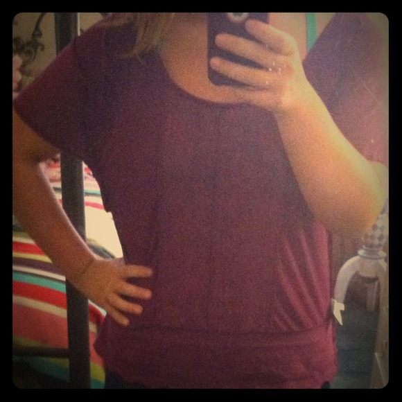 NWT Plum AE lace top