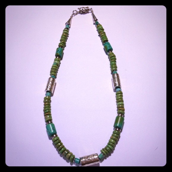 Turquoise Beaded Necklace