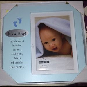 Funny baby boy frame
