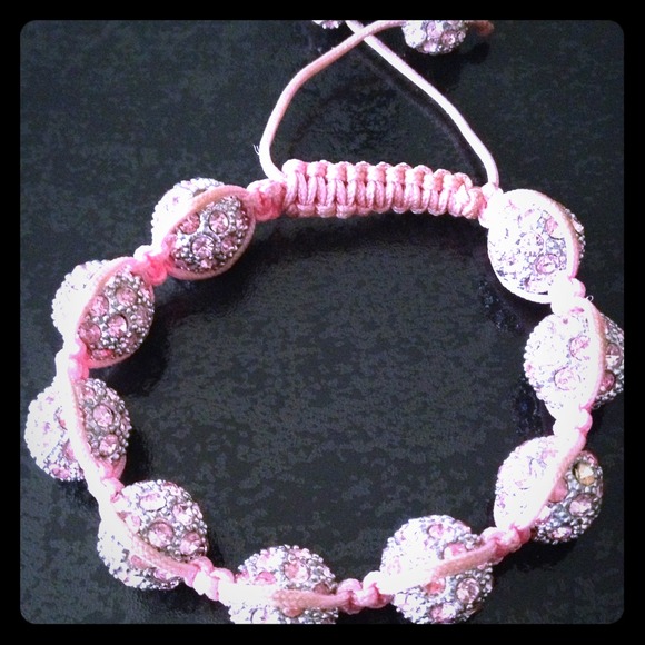 Pink Diamond rosary bracelet.