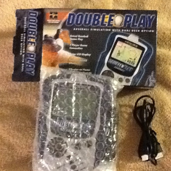 Hand-held baseball game never played