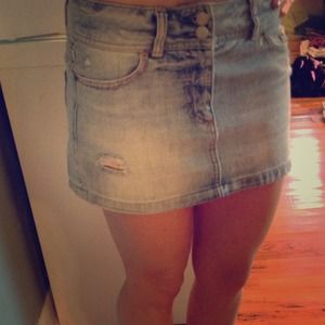 American Eagle Denim Skirt NWOT Size 2