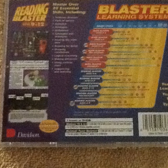 Reading Blaster computer learning made fun - Picture 3 of 3