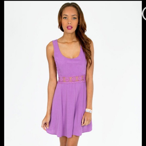 Daisy Crochet Skater Dress