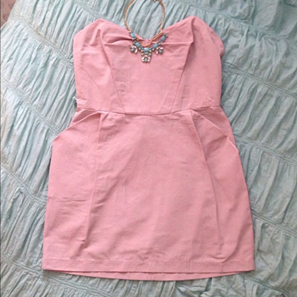 Pink forever 21 cocktail dress