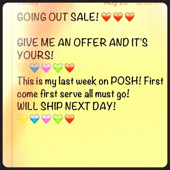 Going out! Offer and it's yours!