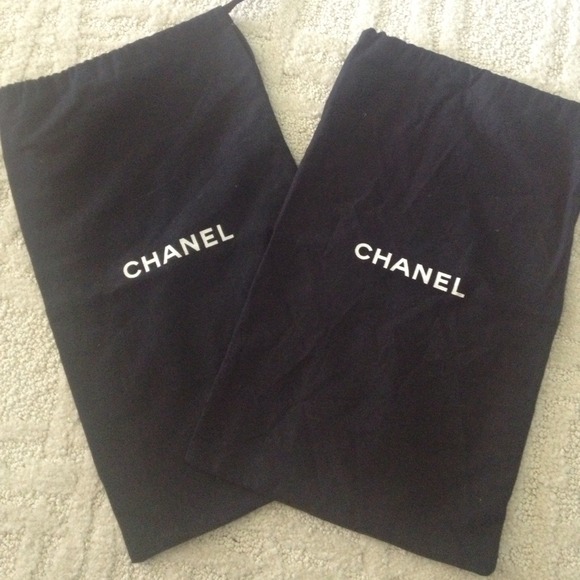 🚫SOLD🚫2 CHANEL shoe dust bags