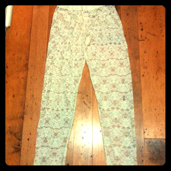 Floral Lace Leggings