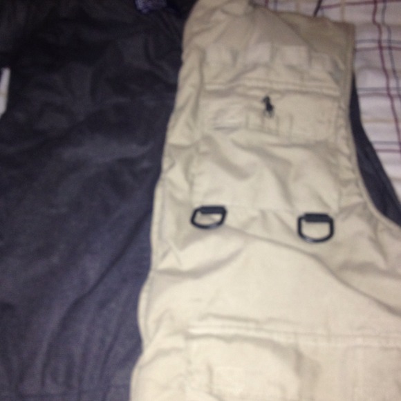 Polo fleece vest tan color - Picture 3 of 3