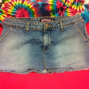 Cutoff skirt☀CHEAP!!