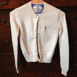 White Ralph Lauren Sweater Size XS