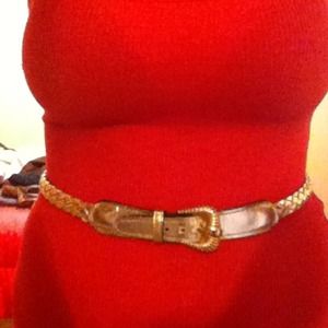 Gold small belt