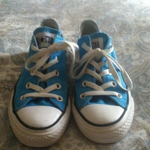Aqua BLue Converse