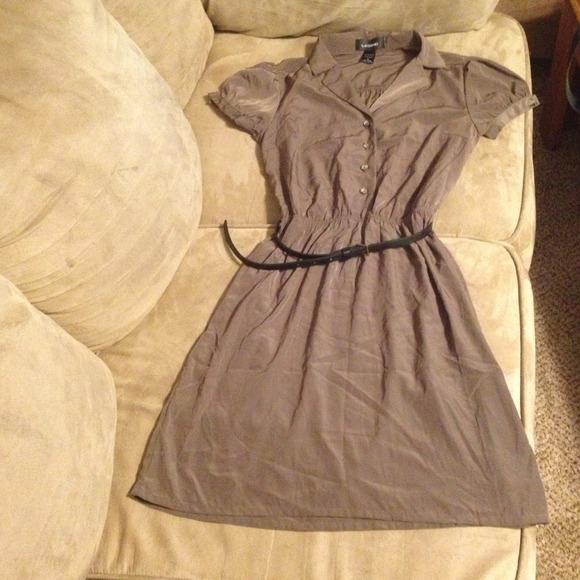 Dress and belt