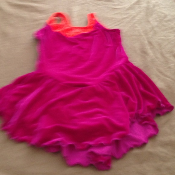 Purple skating dress