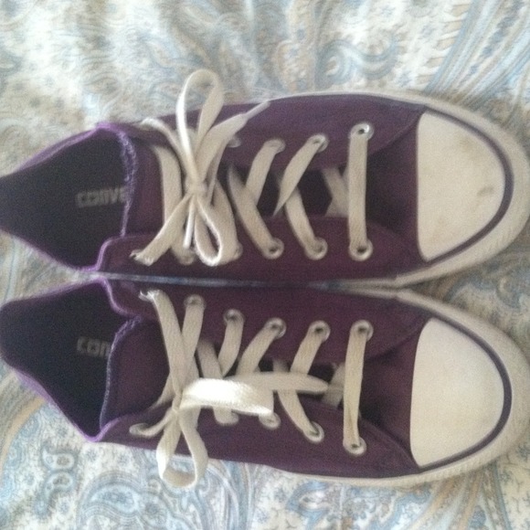 Mens All Star Purple Converse