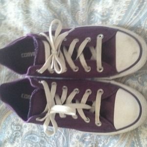 Mens All Star Purple Converse