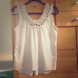 Nude blouse (never been worn! Tags still on)