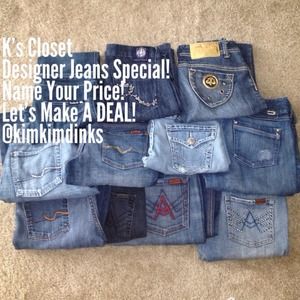 ❤Designer Jeans SALE!!!!❤