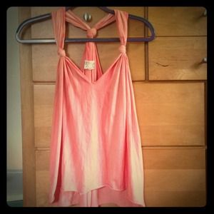 Billabong tank top (orange tye dye)