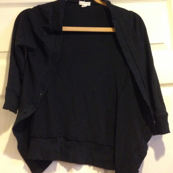 Stretchy black cardigan