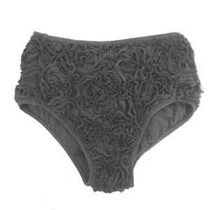 American Apparel 3D floral swim bottoms
