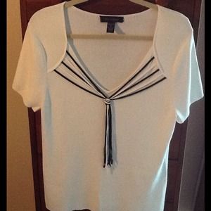 Cable & Gauge Knit Top - Size XL