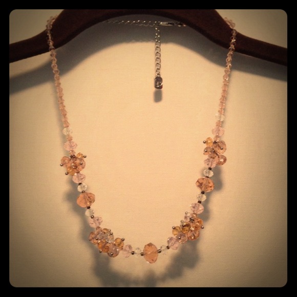 Jewelry - Handcrafted crystal necklace.