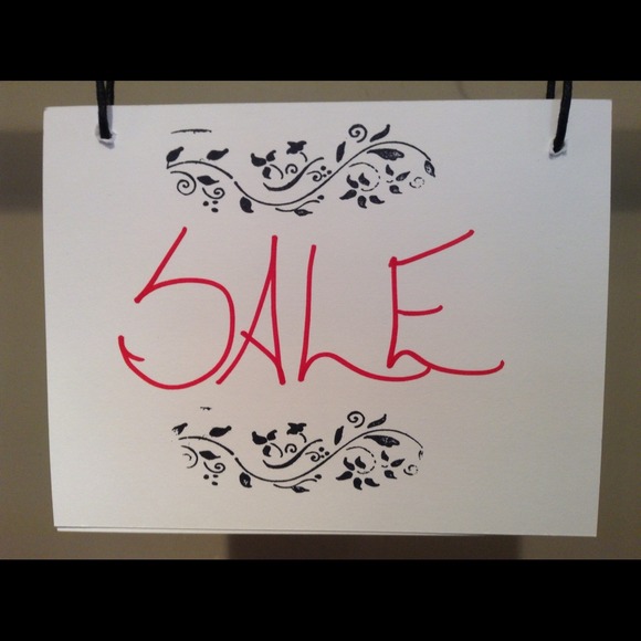 Sale! Sale! Sale!