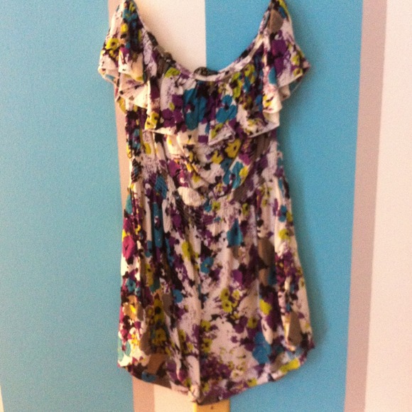 Multicolored romper