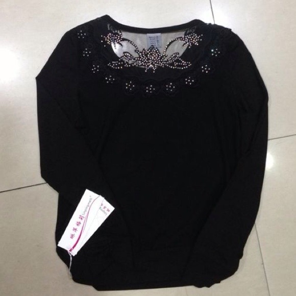 colorful pearl sweater - Picture 3 of 3