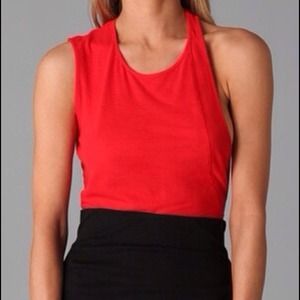 Acne Open back tank