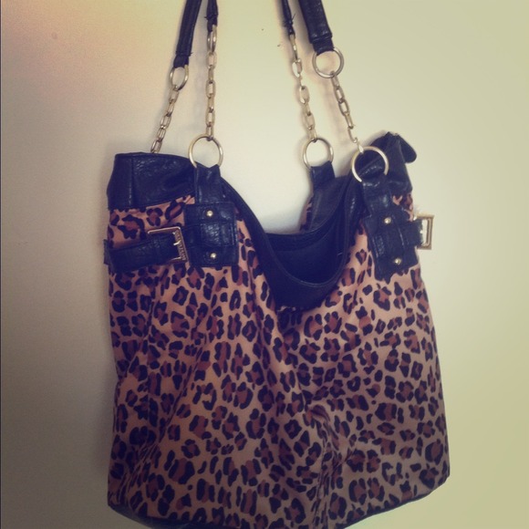 Handbags - Leopard hobo bag